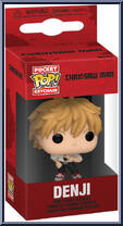 Denji from Chainsaw Man - Pop! Keychains manufactured by Funko [Front]