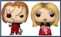 Chucky & Tiffany (Valentine) from Child's Play - Pocket Pop! manufactured by Funko [Loose]