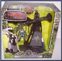 Battle Catapult Playset With Trebuchet Commander from Chronicles of Narnia - Prince Caspian - Accessories manufactured by Jakks Pacific [Front]
