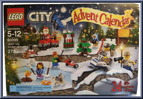 Advent Calendar 2015 from City - Advent Calendars manufactured by Lego [Front]