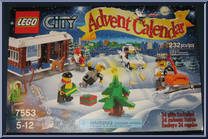 Advent Calendar 2011 from City - Advent Calendars manufactured by Lego [Front]