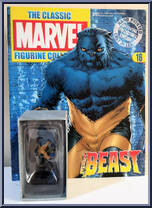 Beast from Classic Marvel Figurine Collection - Basic Series manufactured by Eaglemoss [Front]