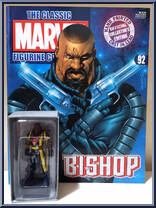 Bishop from Classic Marvel Figurine Collection - Basic Series manufactured by Eaglemoss [Front]
