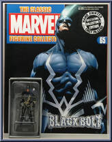 Black Bolt from Classic Marvel Figurine Collection - Basic Series manufactured by Eaglemoss [Front]