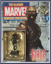 Blade from Classic Marvel Figurine Collection - Basic Series manufactured by Eaglemoss [Front]
