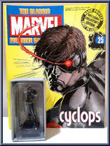 Cyclops from Classic Marvel Figurine Collection - Basic Series manufactured by Eaglemoss [Front]
