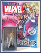 Dazzler from Classic Marvel Figurine Collection - Basic Series manufactured by Eaglemoss [Front]