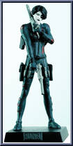 Domino from Classic Marvel Figurine Collection - Basic Series manufactured by Eaglemoss [Loose]