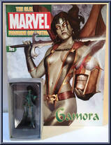 Gamora from Classic Marvel Figurine Collection - Basic Series manufactured by Eaglemoss [Front]