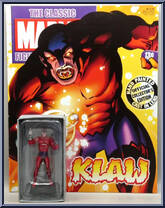 Klaw from Classic Marvel Figurine Collection - Basic Series manufactured by Eaglemoss [Front]