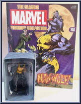 Man-Wolf from Classic Marvel Figurine Collection - Basic Series manufactured by Eaglemoss [Front]