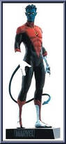 Nightcrawler from Classic Marvel Figurine Collection - Basic Series manufactured by Eaglemoss [Loose]