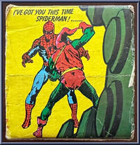 Mangler from Comic Action Heroes - Accessories manufactured by Mego [Back]