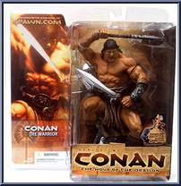 Conan the Warrior from Conan - Series 2 - Hour of the Dragon manufactured by McFarlane [Front]