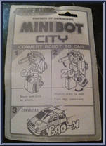 City from Convertors - Mini Bots manufactured by Select [Back]