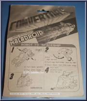 Mooriah from Convertors - Mini Motorized Maladroids manufactured by Select [Back]