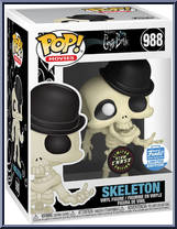 Skeleton (Glow in the Dark) (Chase) from Corpse Bride - Pop! Vinyl Figures manufactured by Funko [Front]