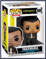 Takemura from Cyberpunk 2077 - Pop! Vinyl Figures manufactured by Funko [Front]