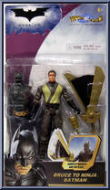 Bruce To Ninja Batman from Dark Knight - [5" Scale] Series 1 manufactured by Mattel [Front]