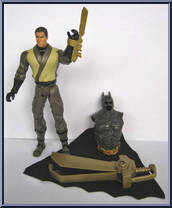 Bruce To Ninja Batman from Dark Knight - [5" Scale] Series 1 manufactured by Mattel [Loose]