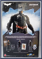 Batman (Masked) from Dark Knight - Movie Masters - Series 1 manufactured by Mattel [Back]