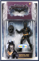 Bruce Wayne (Survival Suit) from Dark Knight - Movie Masters - Exclusives manufactured by Mattel [Front]