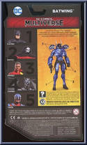 Batwing from DC Comics Multiverse - Rookie Series manufactured by Mattel [Back]