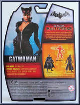 Catwoman (Arkham City) from DC Comics Multiverse - Basic Series manufactured by Mattel [Back]