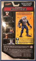 Earth 2 Flash from DC Comics Multiverse - King Shark Series manufactured by Mattel [Back]