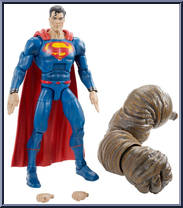 Superman from DC Comics Multiverse - Clayface Series manufactured by Mattel [Loose]