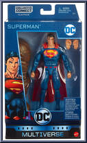 Superman from DC Comics Multiverse - Clayface Series manufactured by Mattel [Front]
