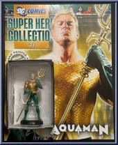 Aquaman from DC Comics Super Hero Collection - Basic Series manufactured by Eaglemoss [Front]