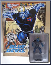 Blue Devil from DC Comics Super Hero Collection - Basic Series manufactured by Eaglemoss [Front]