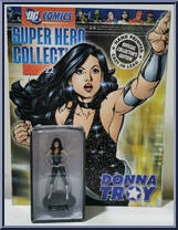 Donna Troy from DC Comics Super Hero Collection - Basic Series manufactured by Eaglemoss [Front]