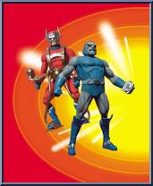 Orion & Darkseid from DC Direct - Deluxe manufactured by DC Direct [Loose]