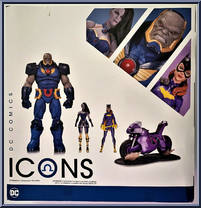 Darkseid & Grail from DC Icons - Basic Series manufactured by DC Collectibles [Back]