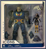 Darkseid & Grail from DC Icons - Basic Series manufactured by DC Collectibles [Front]