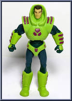 Lex Luthor / Lexcorp Troopers (Brown Hair) from DC Infinite Heroes - 3-Packs manufactured by Mattel [Lexcorp Trooper]