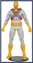Agent Liberty (Panic in the Sky) (Platinum Edition) from DC Multiverse - Collector Edition manufactured by McFarlane [Loose]