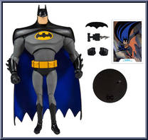 Batman (Black Cape) from DC Multiverse - Batman the Animated Series manufactured by McFarlane [Loose]