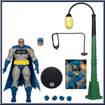 Batman (Battle Damage Blue) (Dark Knight Returns) from DC Multiverse - Collector Edition manufactured by McFarlane [Loose]