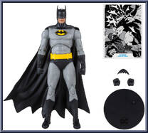 Batman (Black / Grey) from DC Multiverse - Batman: Knightfall manufactured by McFarlane [Loose]