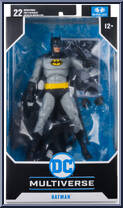 Batman (Black / Grey) from DC Multiverse - Batman: Knightfall manufactured by McFarlane [Front]