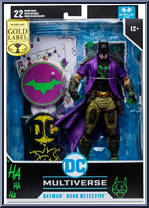 Batman (Dark Detective) (Jokerized) (Gold Label) from DC Multiverse - DC Future State manufactured by McFarlane [Front]