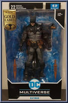 Batman (Gold Label) from DC Multiverse - Basic Series manufactured by McFarlane [Front]