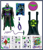 Batman (Jokerized) from DC Multiverse - Batman: White Knight manufactured by McFarlane [Loose]