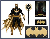 Batman (Knightmare Edition) (Gold Label) from DC Multiverse - DC vs Vampires manufactured by McFarlane [Loose]