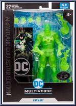Batman as Green Lantern (Platinum Edition) from DC Multiverse - Collector Edition manufactured by McFarlane [Front]