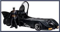 Batman & Batmobile (Batman 1989) from DC Multiverse - Basic Series manufactured by McFarlane [Loose]