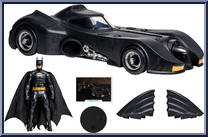 Batman & Batmobile (Batman 1989) from DC Multiverse - Basic Series manufactured by McFarlane [Loose]